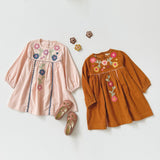 Louise Misha :: Dress Linoa Caramel