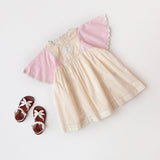 루이스 미샤 :: 드레스 오로라 핑크/옐로우