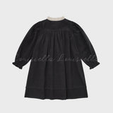 Louisiella :: Noir Corduroy Dress