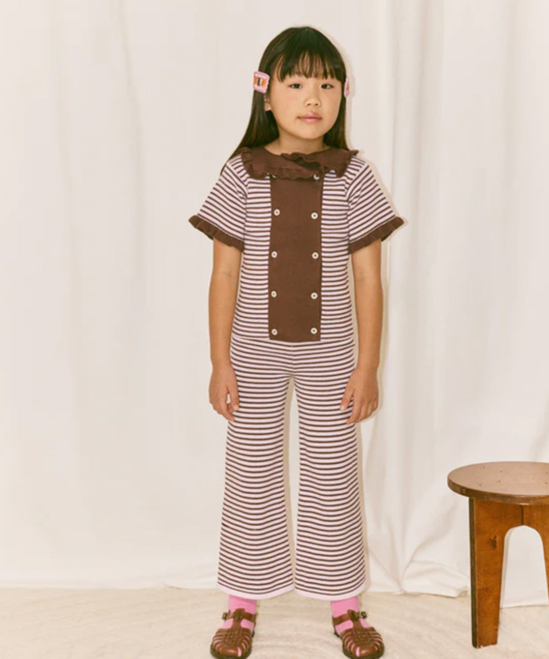 Misha And Puff -  Bell Pant Aura Stripe