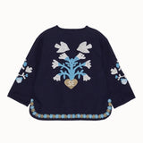 Sissel Mini - Maggie Mini Jacket Navy Horses