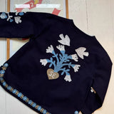 Sissel Mini - Maggie Mini Jacket Navy Horses
