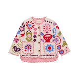 Sissel Mini - Maggie Mini Jacket White Multi