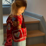 Sissel Mini - Maggie Mini Jacket Velvet Burgundy