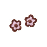 Misha And Puff -  Medium Flower Clip Set Aura
