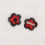 Misha And Puff :: Medium Flower Clip Set Red Flame