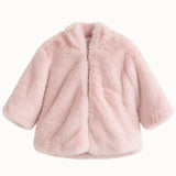 [Pre-Order] Mes Kids Des Fleurs - Bunny Ear Hooded Coat Pink