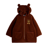 Mini Rodini :: Bear Emb Pile Jacket Brown