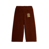 Mini Rodini :: Bear Emb Pile Trousers Brown