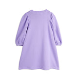 Mini Rodini :: Cat With Bowtie Chenille Sweatdress Purple