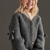 Mipounet - Alicia Cardigan Knitwear Grey