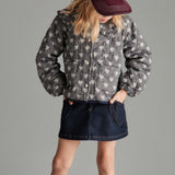 Mipounet - Lola Jacquard Jacket Grey