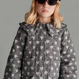 Mipounet - Lola Jacquard Jacket Grey
