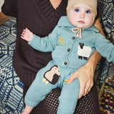 Misha And Puff :: Baby Meadow Overall Overcast