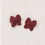 Misha And Puff :: Baby Puff Bow Set Madder Root