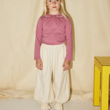 Misha And Puff :: Embroidered Peter Pan Top Antique Rose