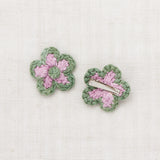 Misha And Puff :: Medium Flower Clip Set Hazy Lilac
