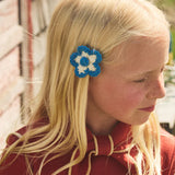 Misha And Puff :: Medium Flower Clip Set Sugar