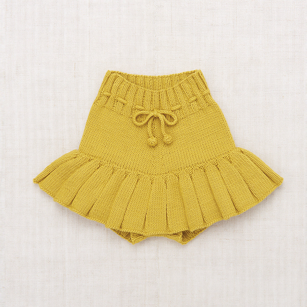 Misha & Puff　EYELET POPCORN SKATING SKIRT  BUBBLE SPACE DYE  26ss Drop2