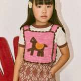 Misha And Puff -  Crochet Horse Top Azalea