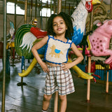 Misha And Puff -  Crochet Horse Top Marzipan