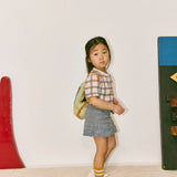 Misha And Puff -  Eyelet Popcorn Skating Skirt Dove