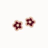 Misha And Puff - Medium Flower Clip Set Cambridge