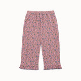 Misha And Puff - Ruffle Pedal Pusher Antique Rose Millefleurs