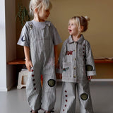 Sissel Mini - Moxie Mini Overalls Milk Lad