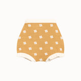 Birinit Petit - Mustard Floral knit bloomer girl