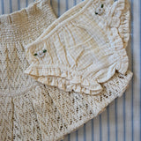 Bonjour Diary :: Skirt & Panty Set Natural Lace