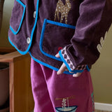 Sissel Mini - Oda Mini Pants Violet