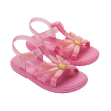 [Pre-Order] Mini Melissa - Hip Bloomy Kids Pink/Glitter Pink