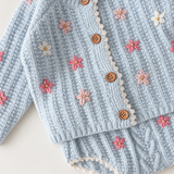 Louise Misha - Cardigan And Bloomer Mony Cloud