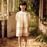 Apolina -  Patsy Ribbons Dress Cream