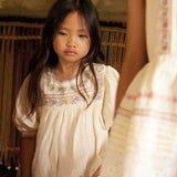 Apolina -  Patsy Ribbons Dress Cream