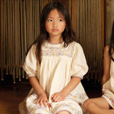 Apolina -  Patsy Ribbons Dress Cream