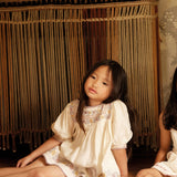 Apolina -  Patsy Ribbons Dress Cream
