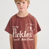 Bobo Choses :: Pickles The Dog T-shirt Brown