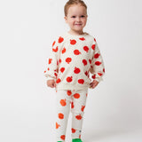 [Pre-Order] Bobo Choses - Baby Poma All Over Ecru Terry Sweatshirt