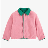 [Pre-Order]  Bobo Choses :: Clover Reversible Sheepskin Jacket Green