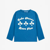 [Pre-Order]  Bobo Choses :: Have Fun T_Shirt Blue
