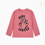 [Pre-Order]  Bobo Choses :: High Five T-Shirt Pink