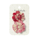 Rockahula - Scalloped Gingham Bow Clips