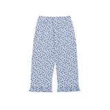 Misha And Puff -  Ruffle Pedal Pusher Blue Ribbon Lisse Fields