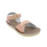 [Pre-Order] Salt Water Sandals -  Surfer Kids Rose Gold Velcro
