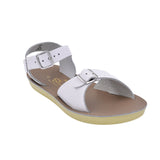 [Pre-Order] Salt Water Sandals -  Surfer Kids White Velcro