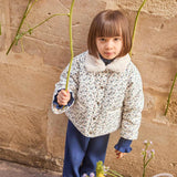 Louise Misha :: Jasmina Reversible Jacket Cream Columbine Hill