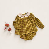 Bebe Organic - Saphira Baby Set Nostalgic Green