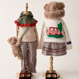 The Animals Observatory - Boxfish Kid Sweater Raw White